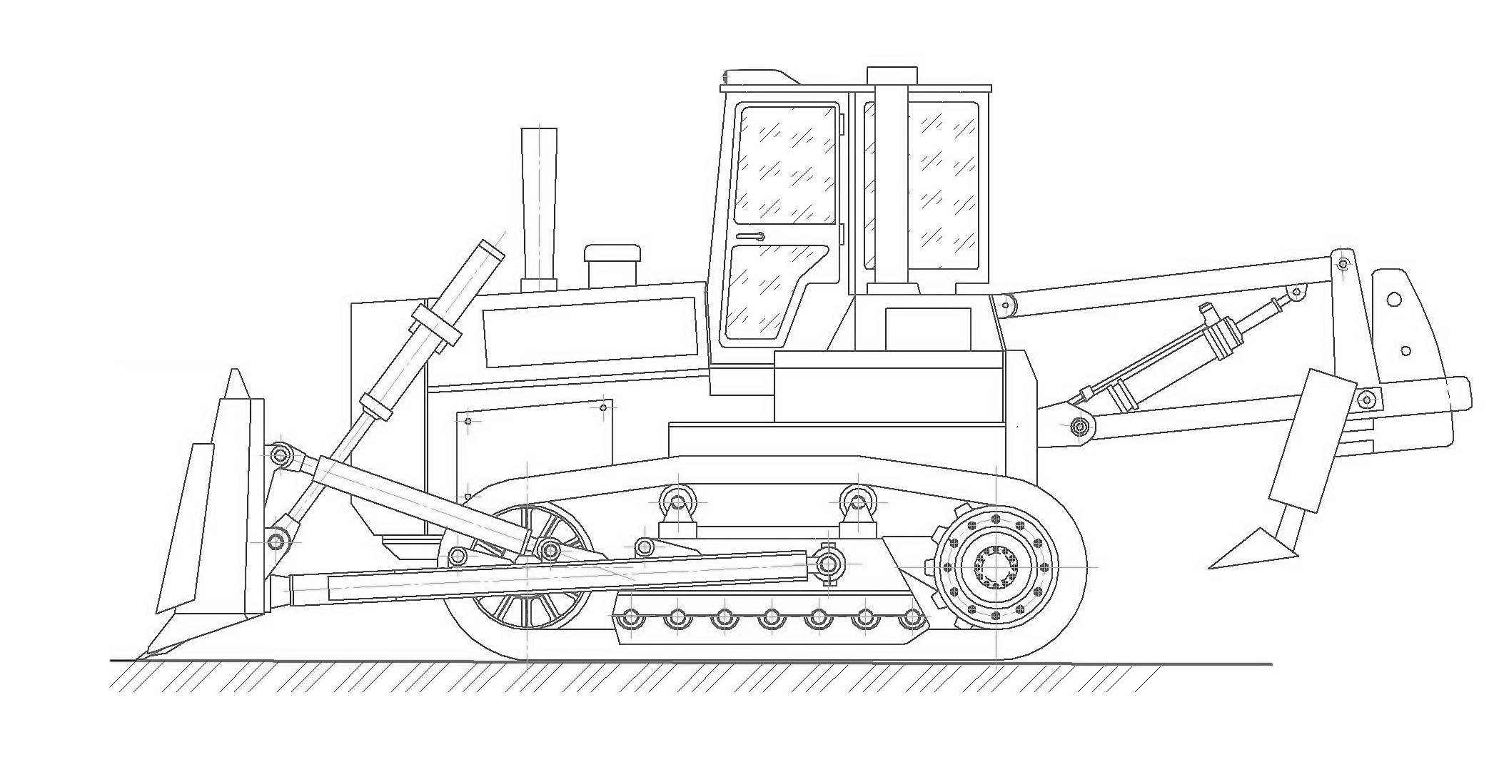 Бульдозер Т-11.01